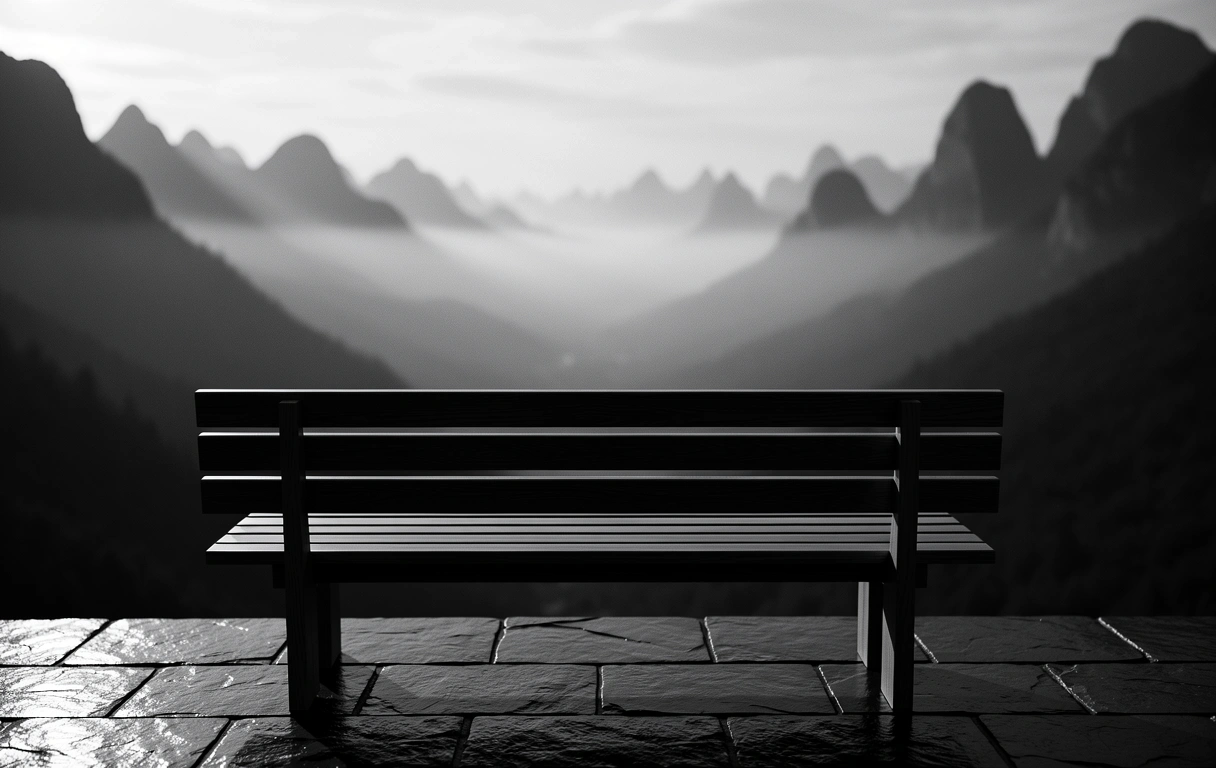 Mountain landscape texture